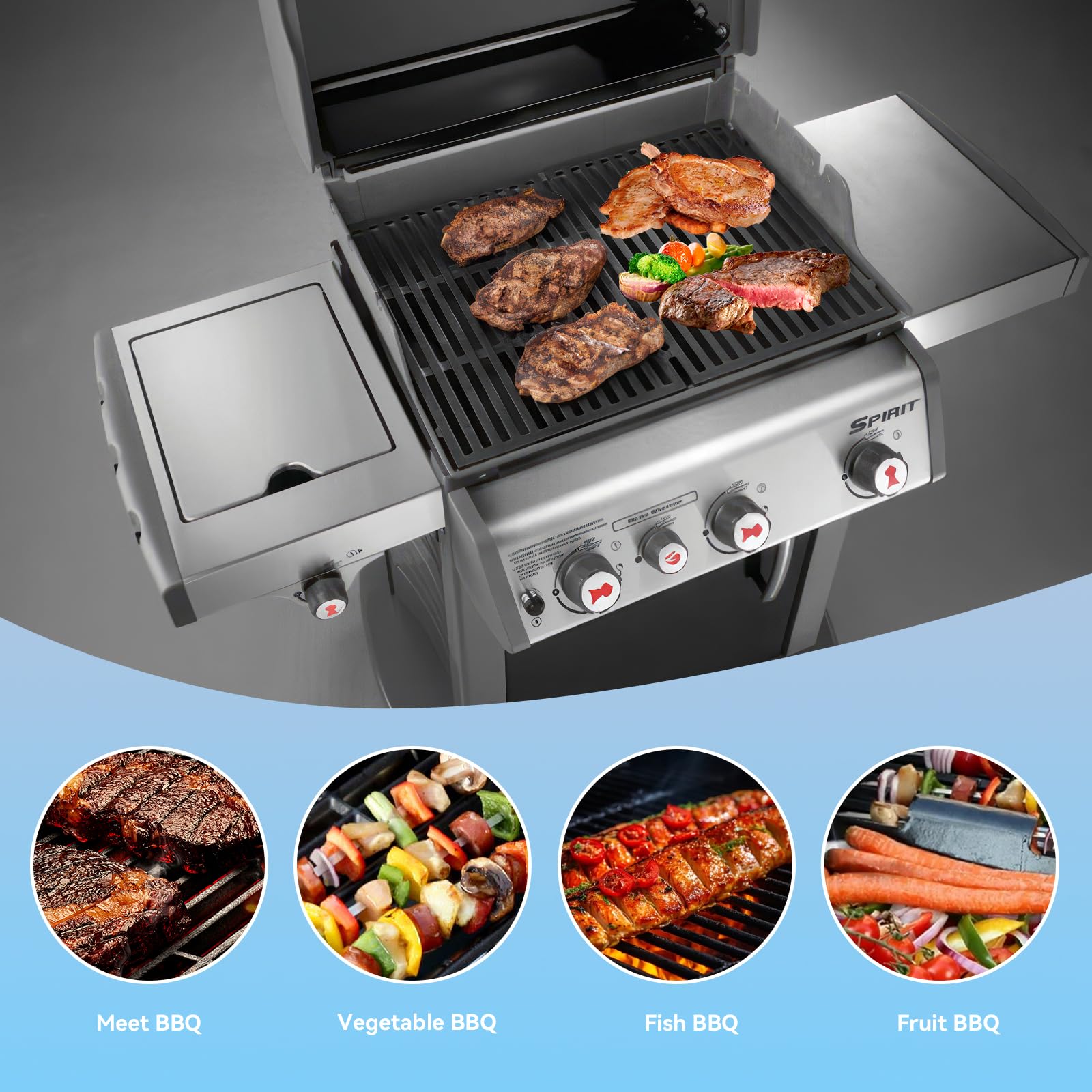 Weber Spirit E-330 BBQグリル Weber Spirit E-330 3 Burner Gas Grill (Black) Mfr# 46810001